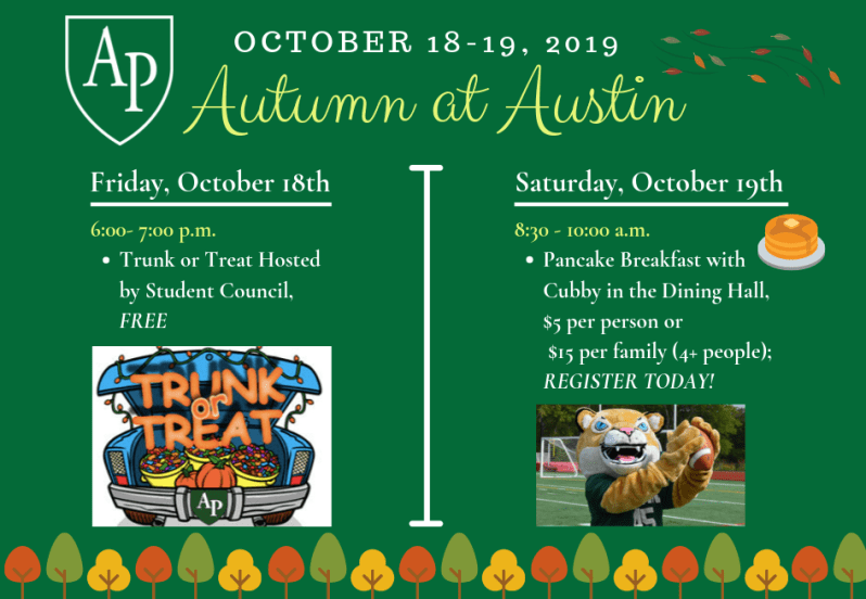 Austin Prep Trunk or Treat