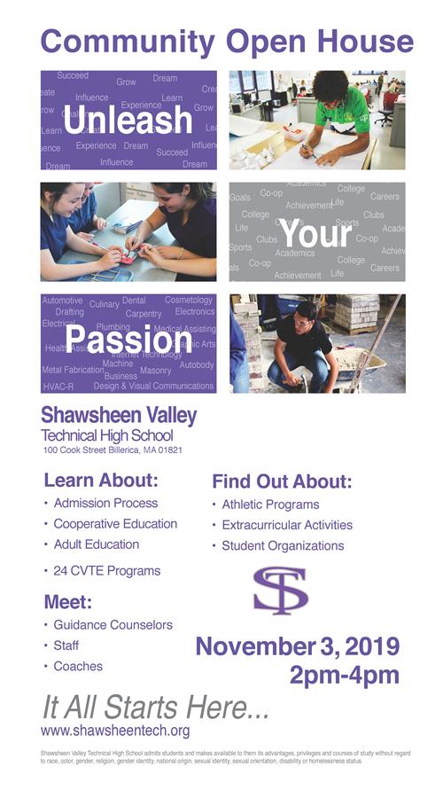 Shawsheen Tech Open House