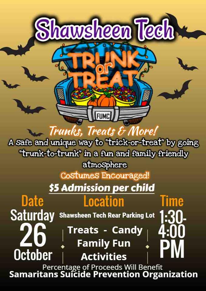 Shawsheen Tech Trunk or Treat