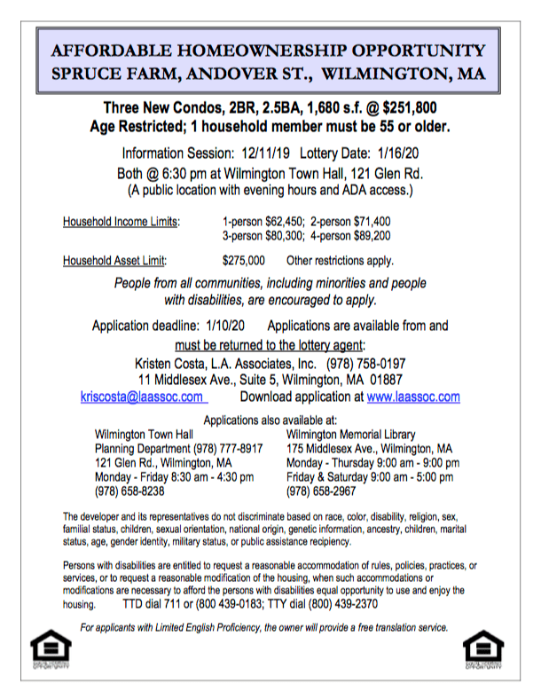 Affordable Housing Opportunity