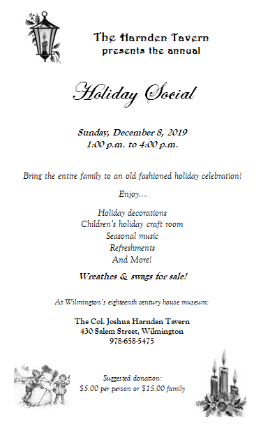 Town Museum Holiday Social