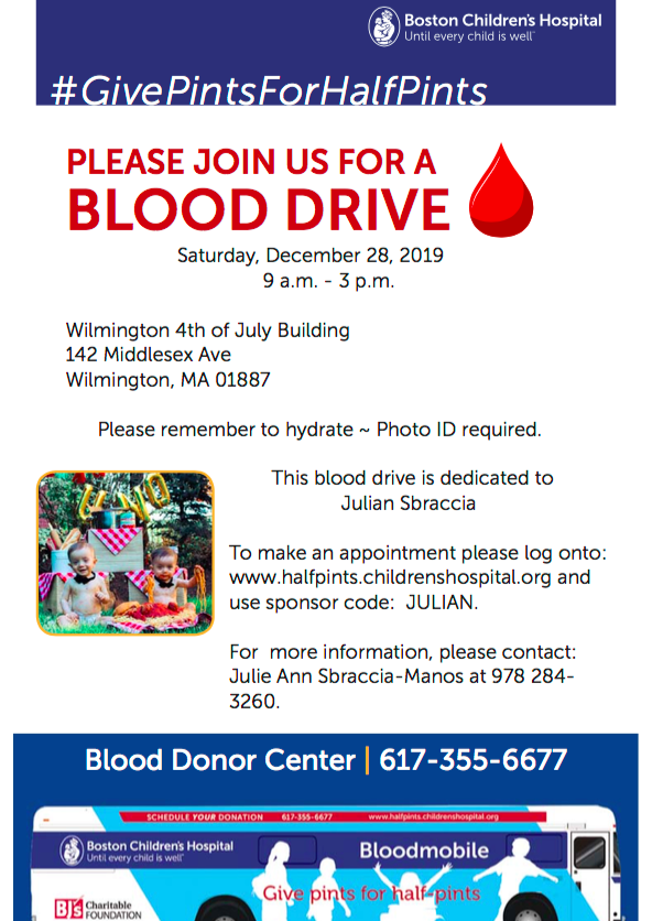 Wilmington Sons of Italy Blood Drive