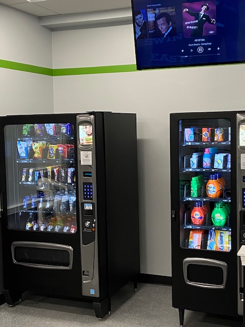Snack-Beverage and Laundry Supplies Vending