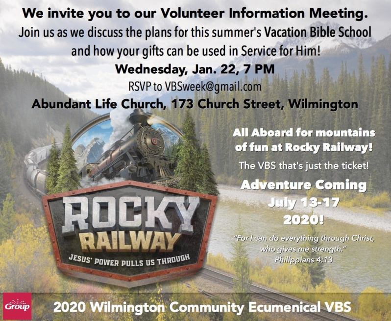 Volunteer Information Meeting