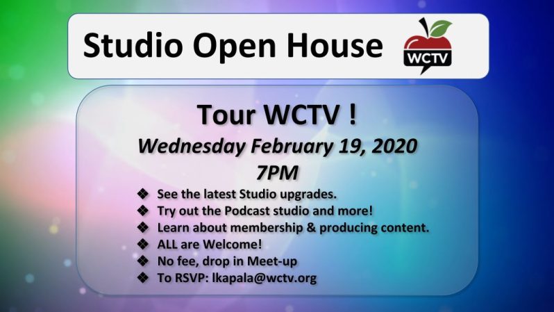 WCTV Studio Open House