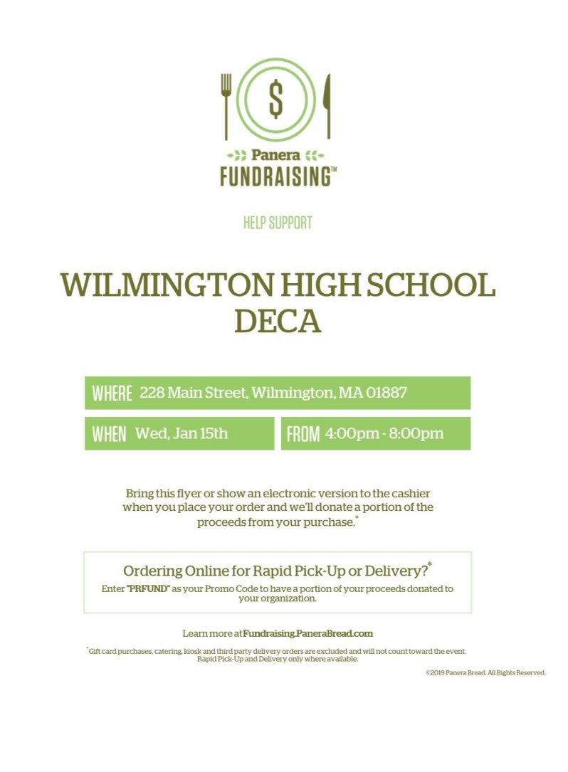 WHS DECA Panera Bread