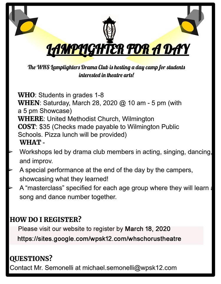 Lamplighter For A Day