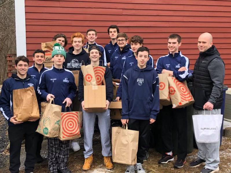 Wilmington Boys Basketball Food Pantry