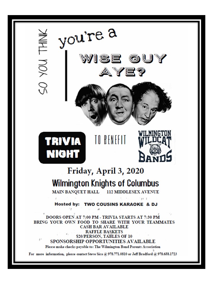 Wilmington Band Trivia Night