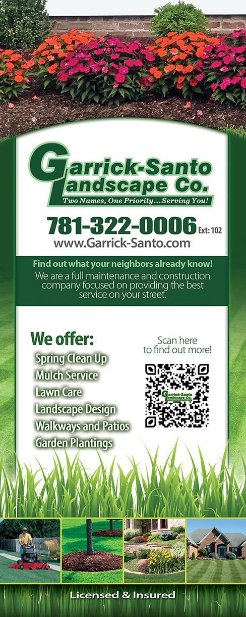 Garrick-Santo Landscape Co. Ad 2020