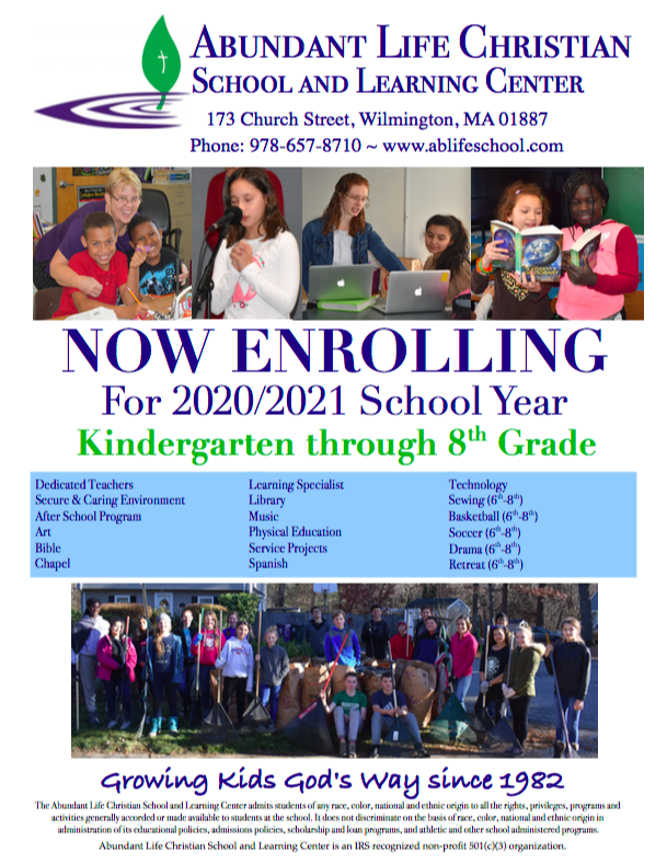 Abundant Life Enrollment