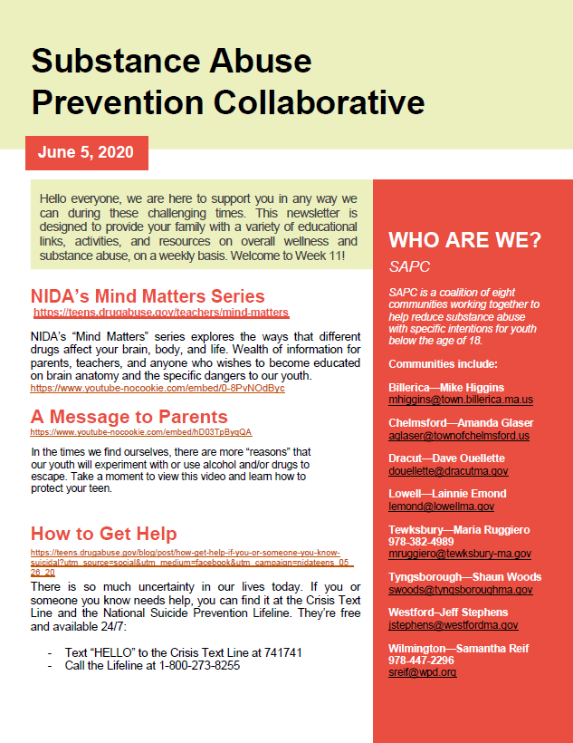 Substance Abuse Prevention