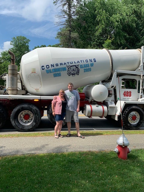 WHS Scholarship Patrick and Mom