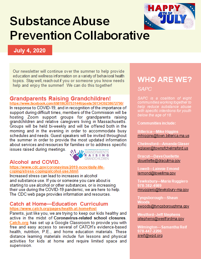 Corona week15 page 1 July 4th