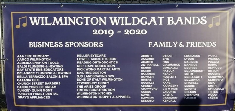 Wilmington Wildcat Band Banner