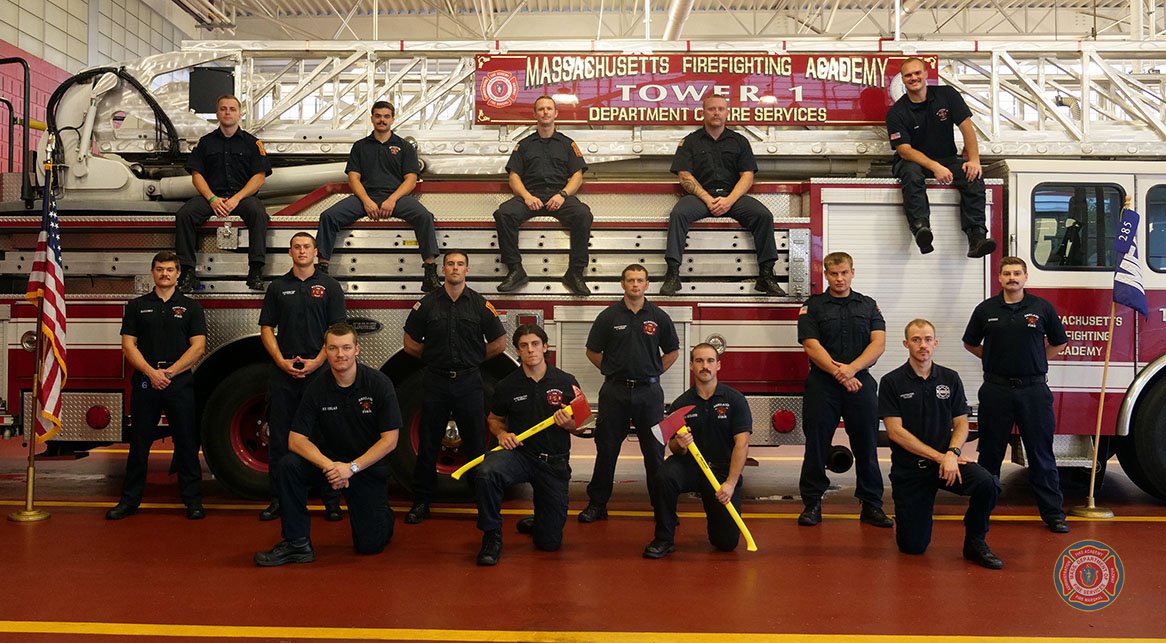 Wilmington Firefighters Joe Russell, Jason Baker & Mike Feyler Graduate