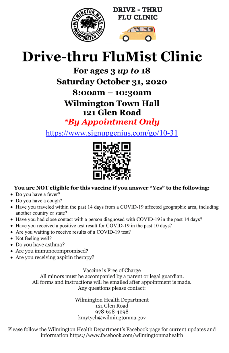 Drive-Thru Flu Clinic