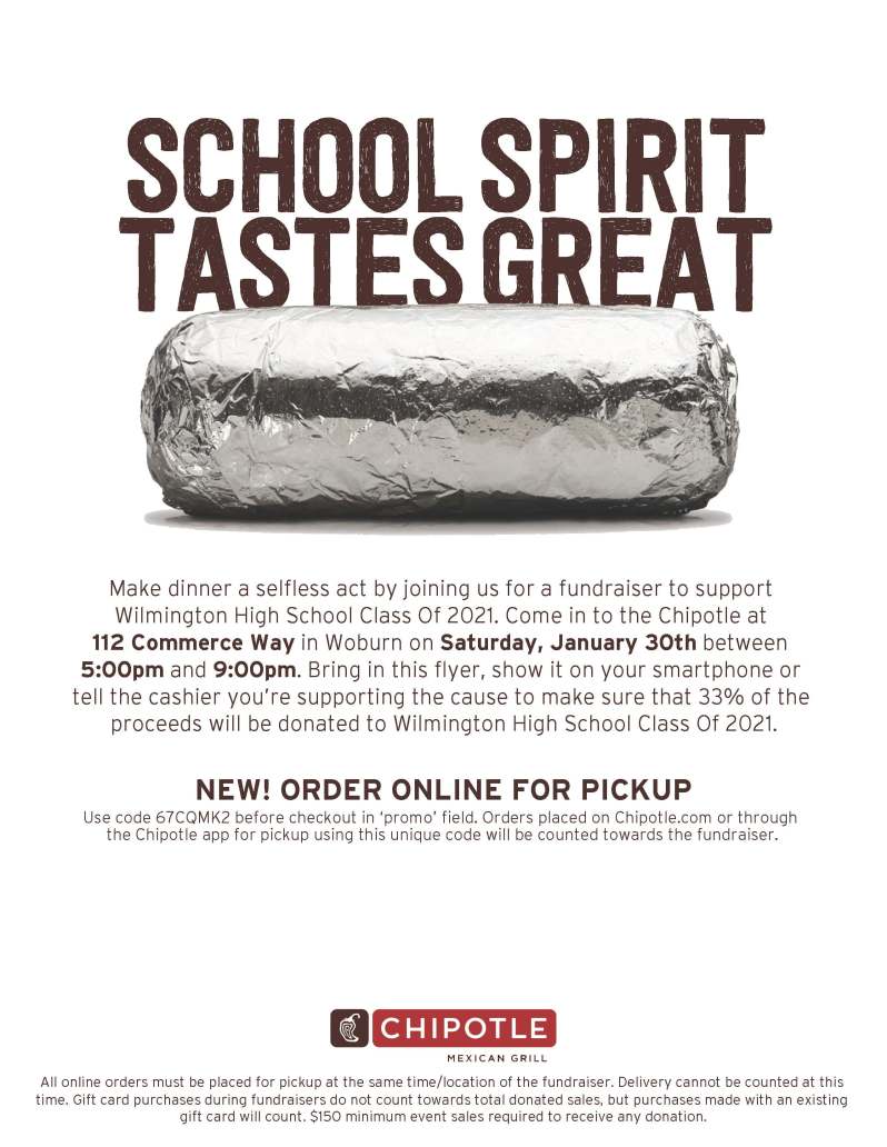 Chipotle Fundraiser