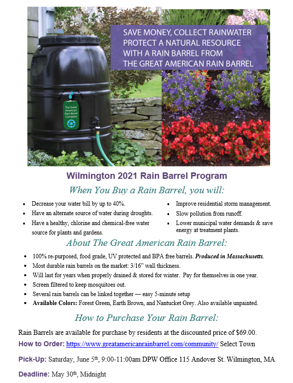Rain Barrel Program