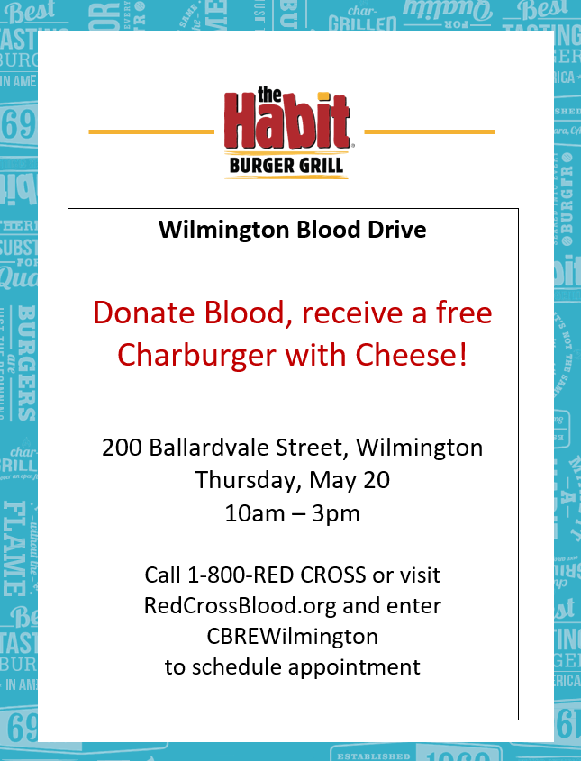 Habit Burger Blood Drive
