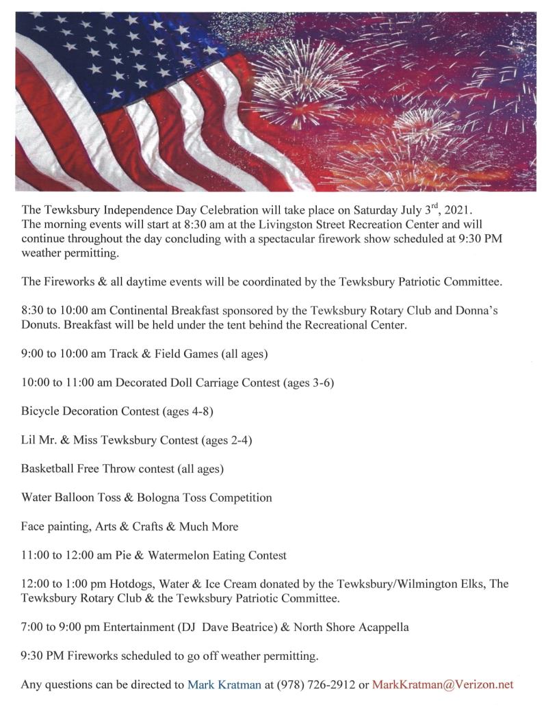 Tewksbury Fourth of July