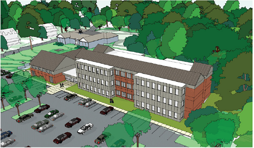 Town Hall Rendering