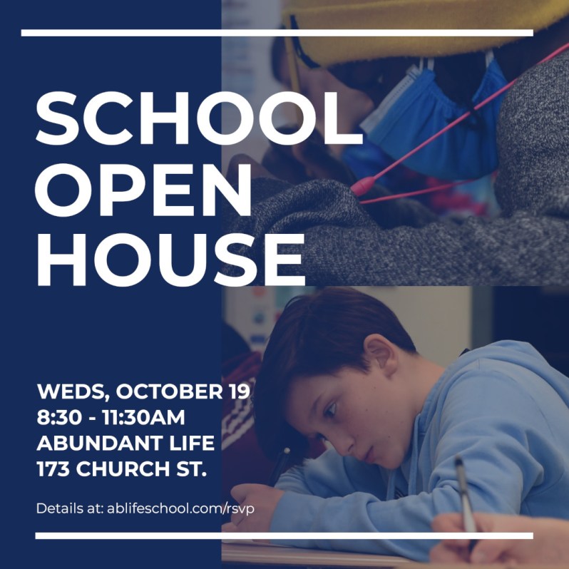 Abundant Life School Open House