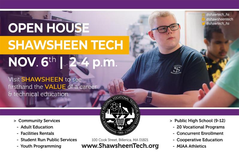 Shawsheen Open House