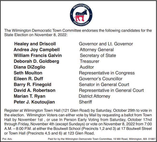 Wilmington DTC Endorsement