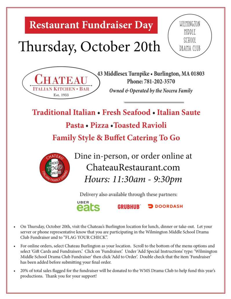 WMS Chateau Fundraiser