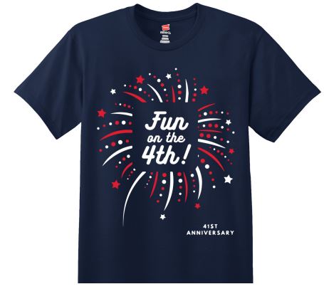 2023 Fun on the Fourth tshirt