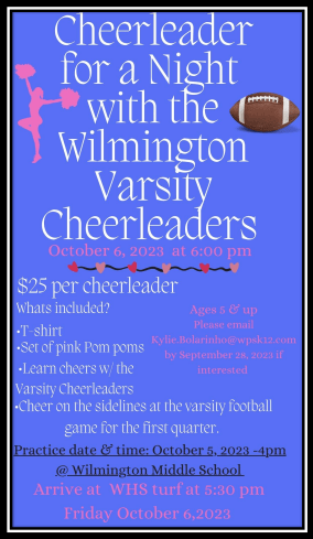 Cheerleader For A Night