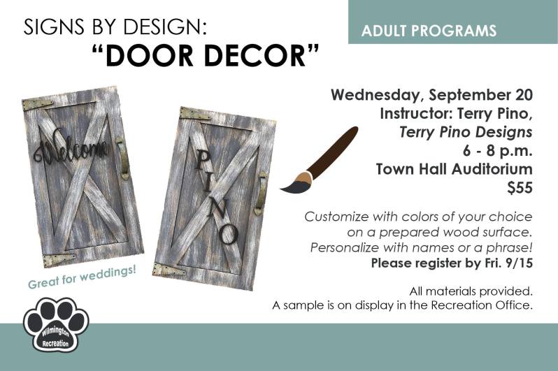 Signs By Design Door Decor