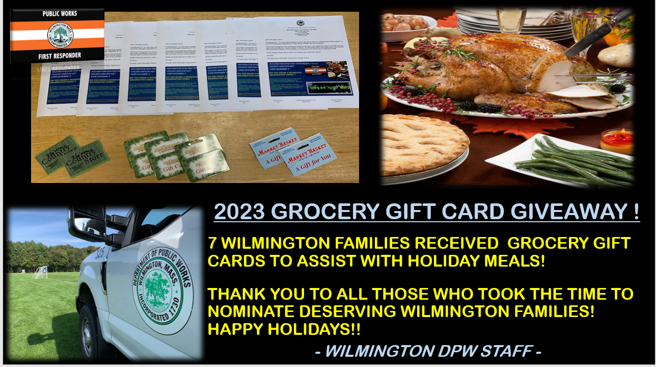 DPW Grocery Card Giveaway