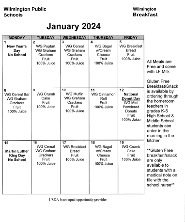 January -- Breakfast -- 1