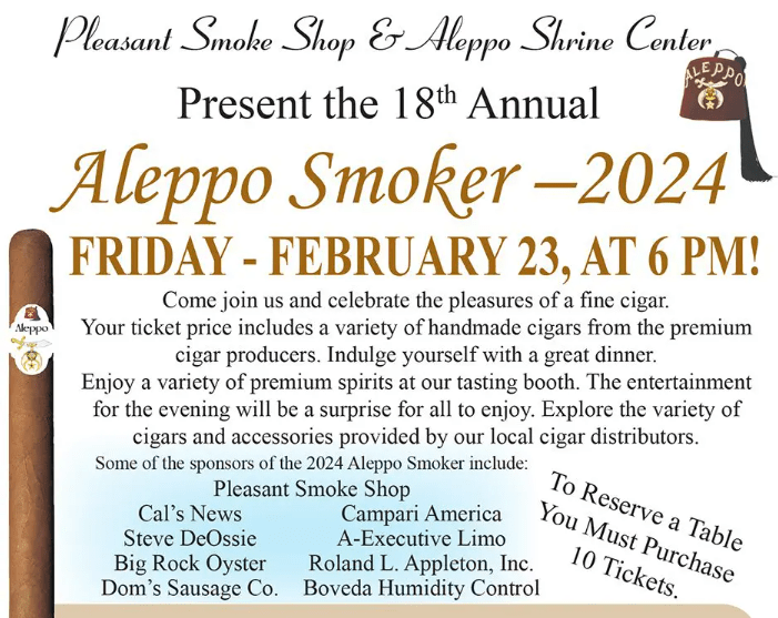 Shriners Cigar Night