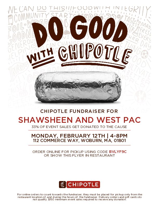 Chipotle Fundraiser