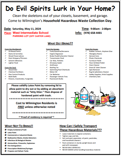 Hazardous Waste Day