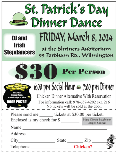St. Patrick's Day Dance