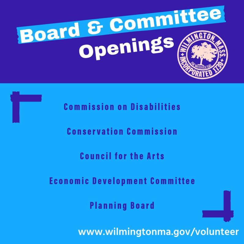 Board &amp; Committee Openings