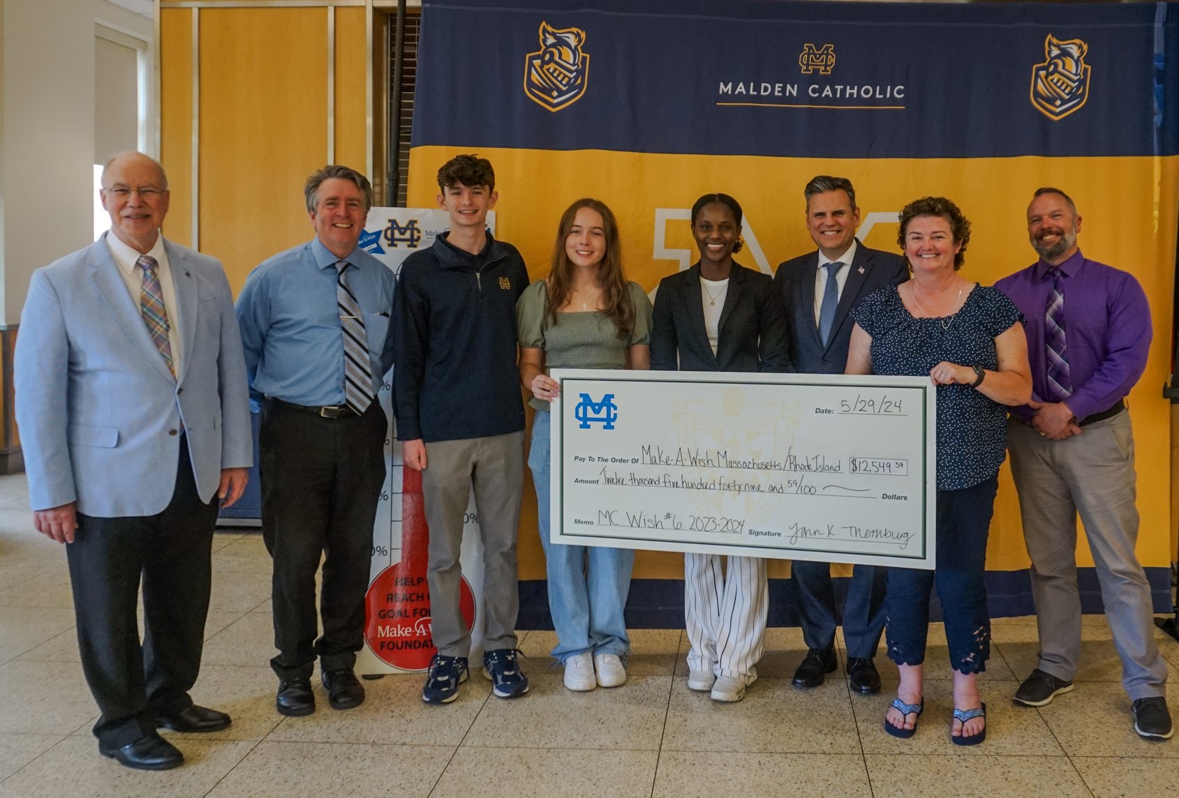 Malden Catholic Make A Wish
