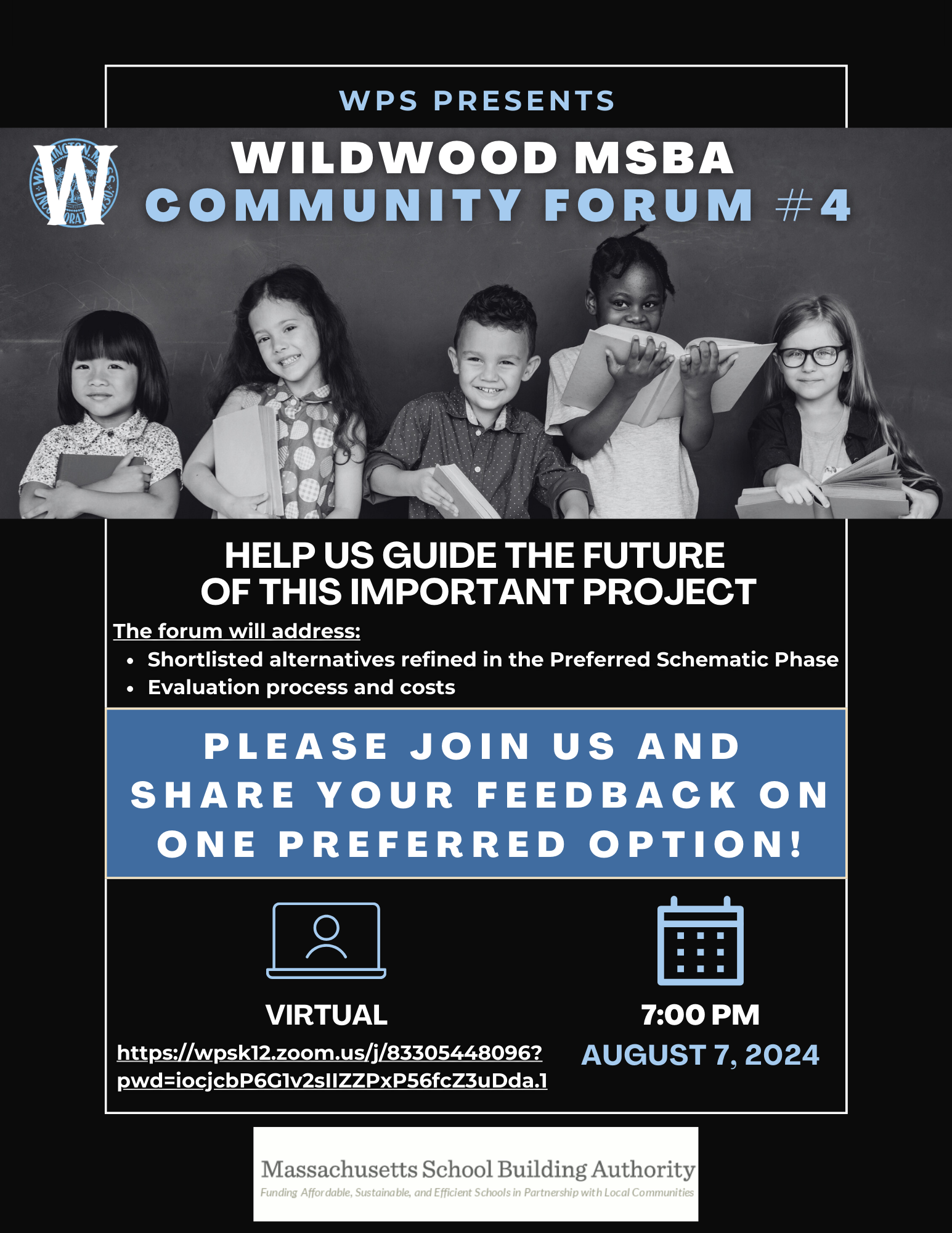 Wildwood Community Forum 4 Flyer