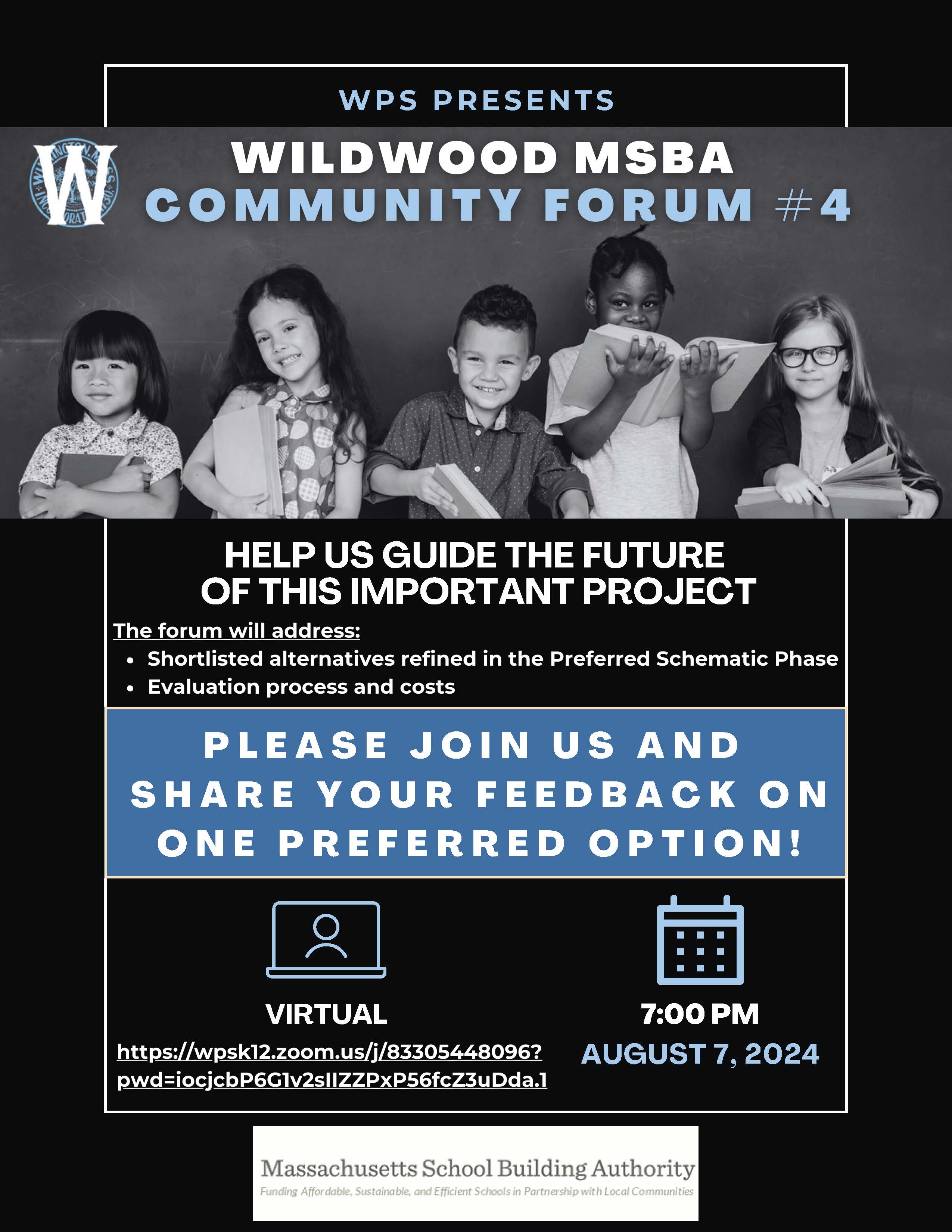 Wildwood Community Forum 4 Flyer pdf
