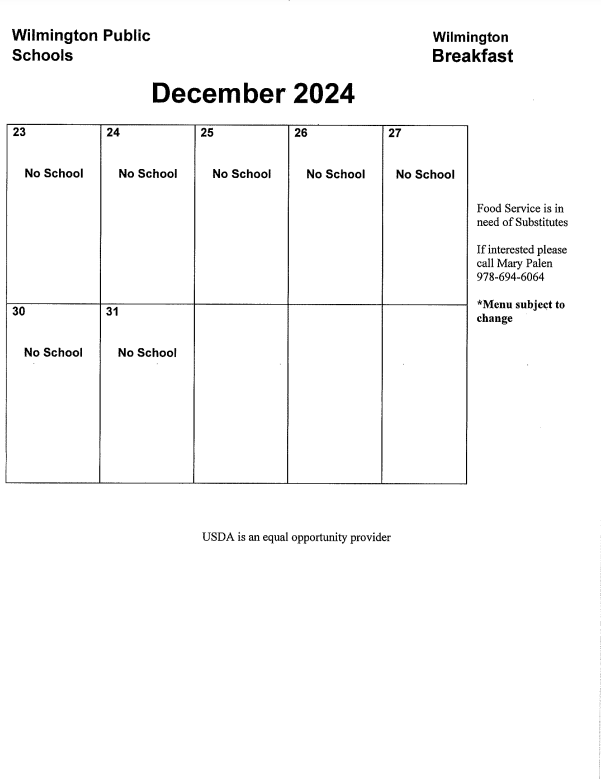 December Breakfast #2