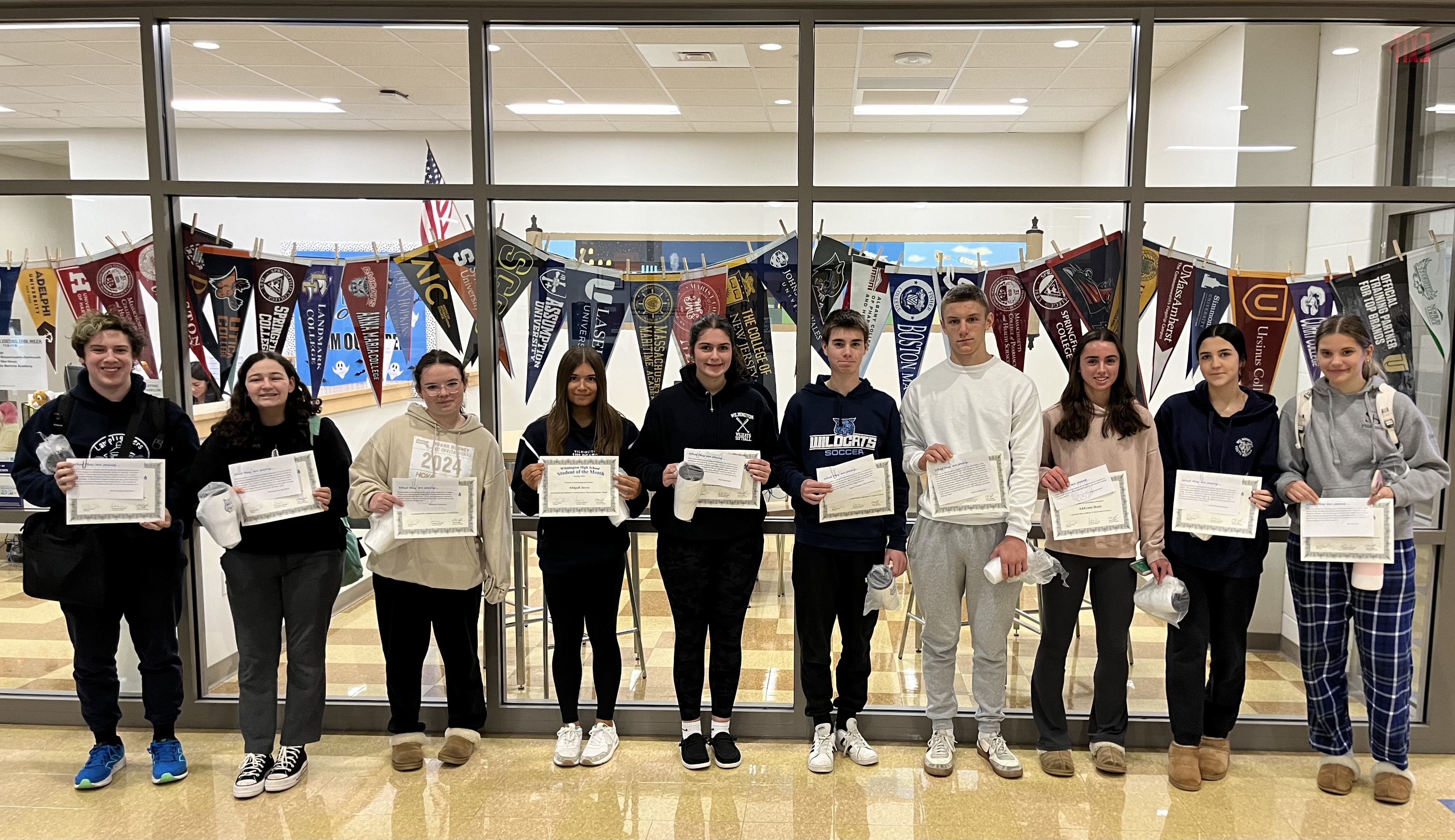 WHS Students of the Month
