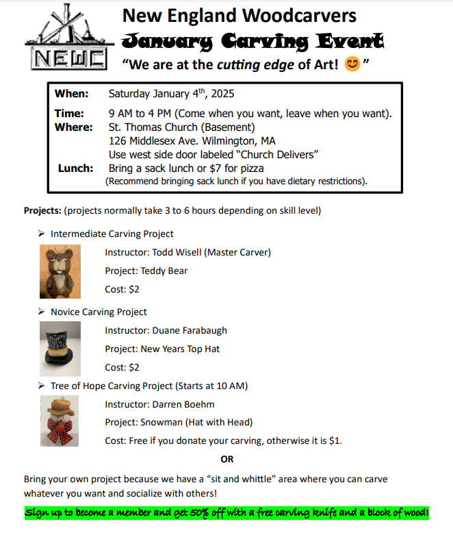 New England Woodcarvers