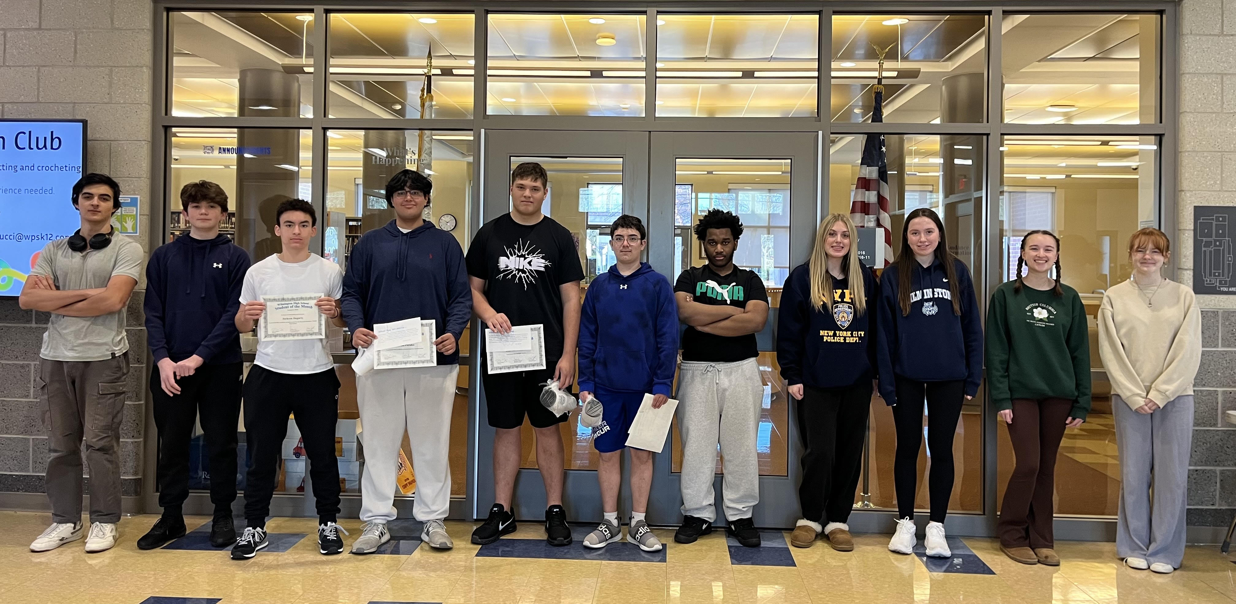 November Students of the Month